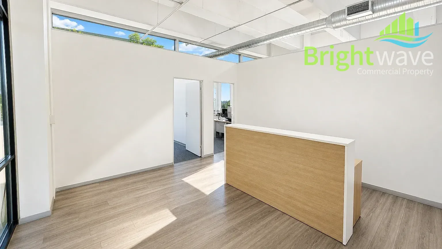 Open plan office area at Cruise Terminal