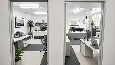 Office layout at Cruise Terminal, V&A Waterfront