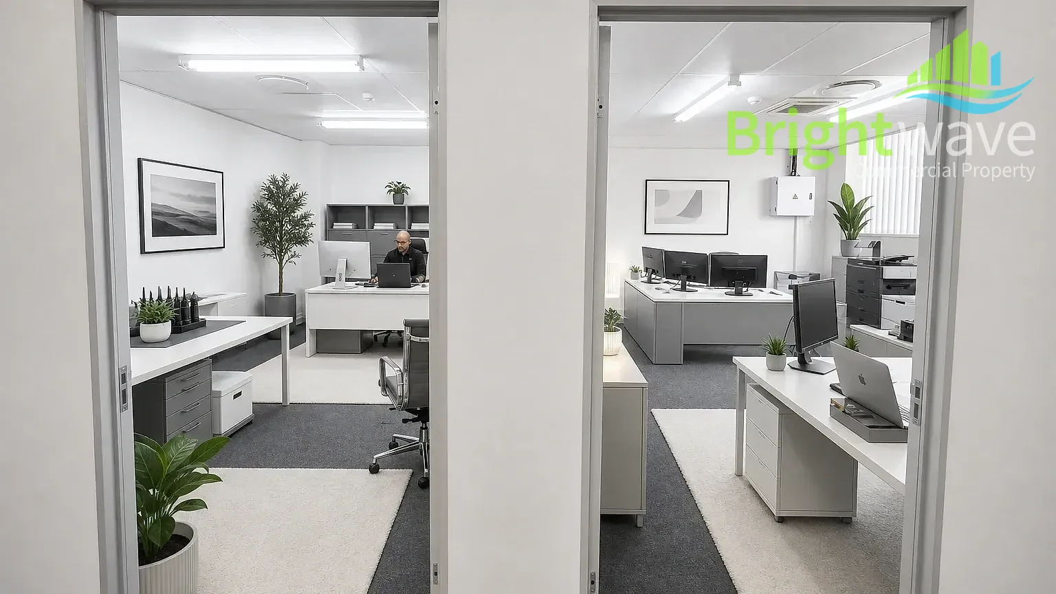 Office layout at Cruise Terminal, V&A Waterfront