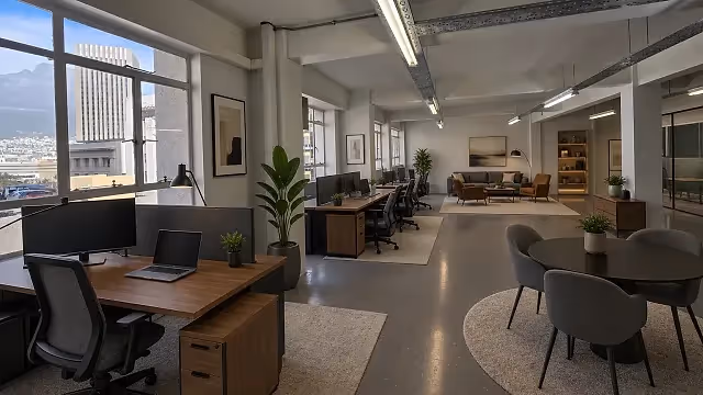 Office to let at The Landing in Cape Town CBD.