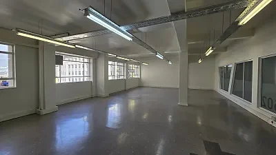 Open plan office area at The Landing