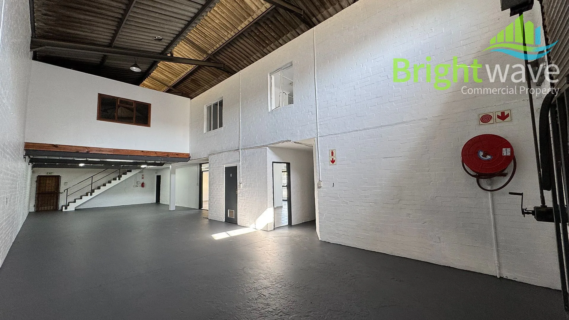 Interior of industrial space at Cavi Centre