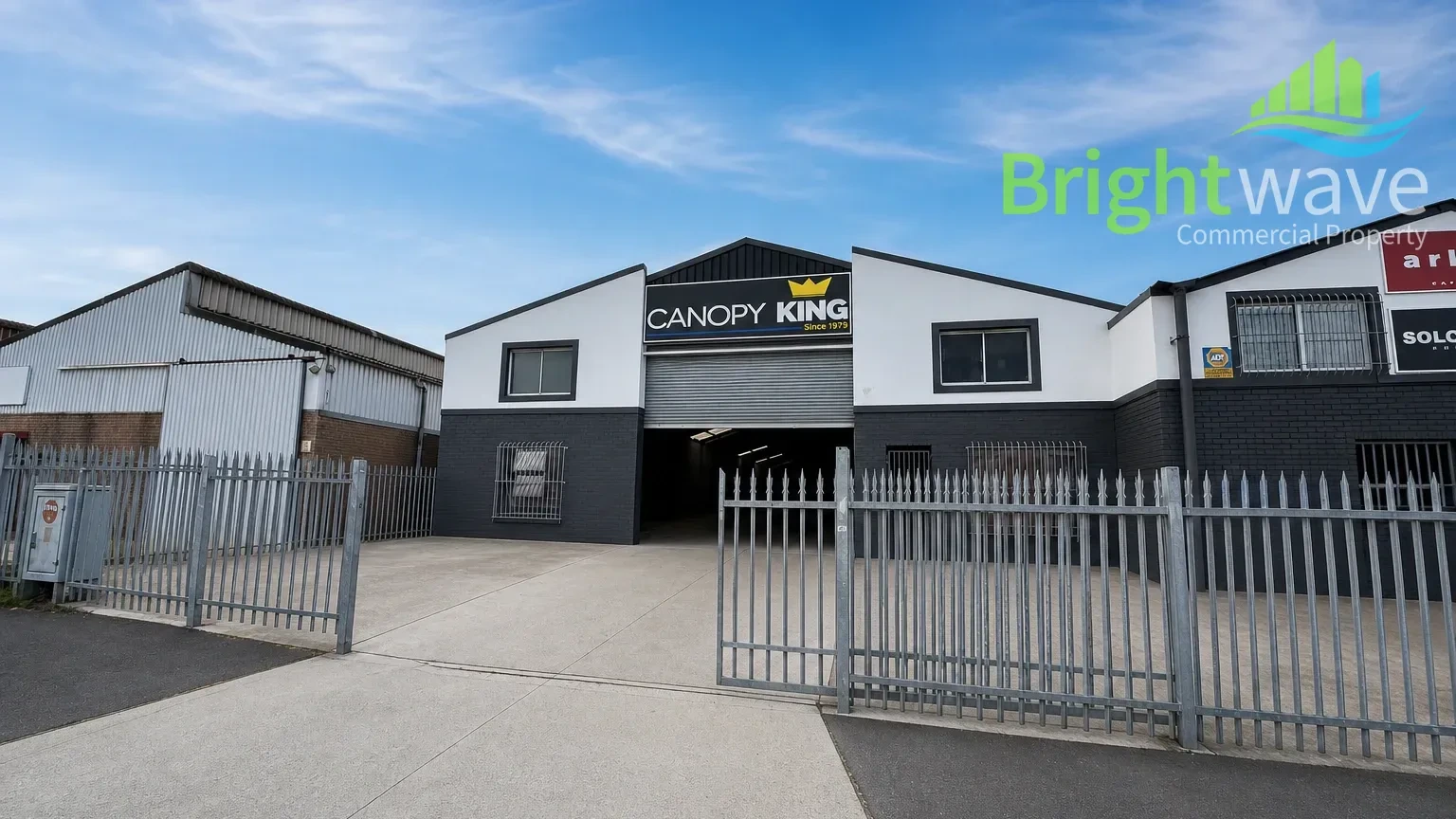 Open plan industrial area at 4th Road, Montague Gardens