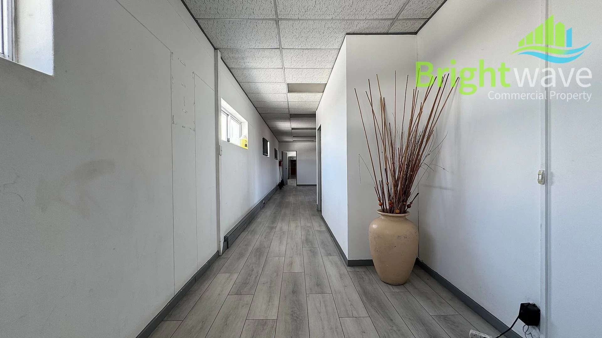 Open plan office area at Burpark