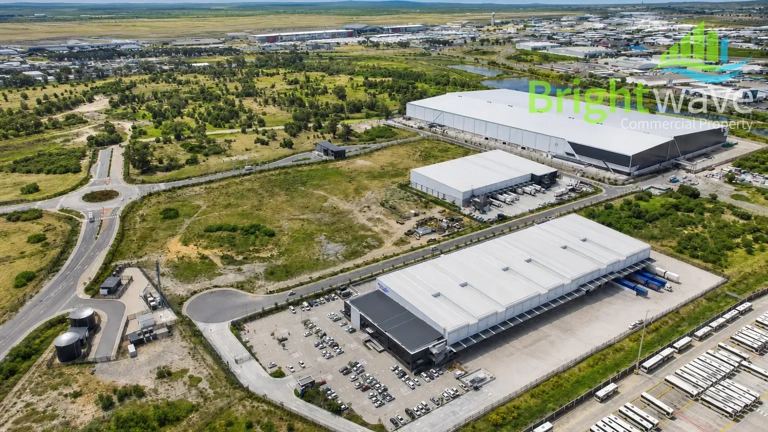 Industrial layout at King Air Industria, Airport Industria