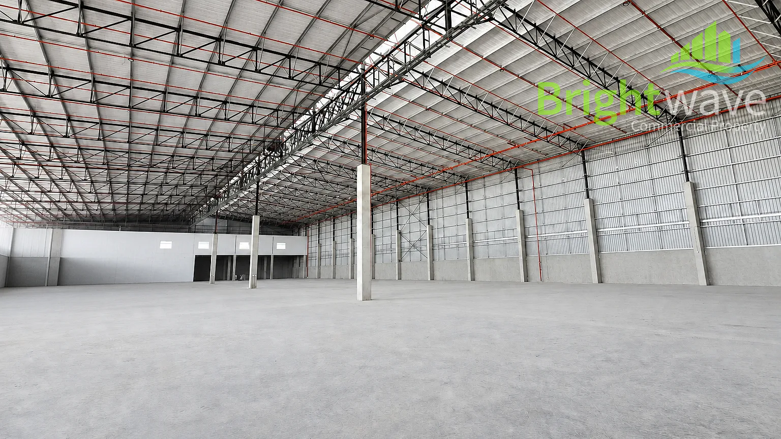 Industrial layout at King Air Industria, Airport Industria