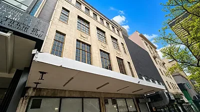Interior of retail space at 32 St Georges Mall
