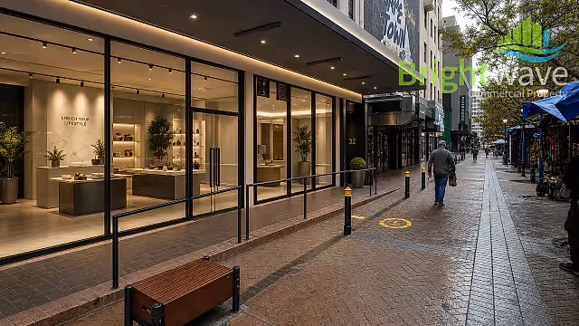 Retail to let at 32 St Georges Mall in Cape Town CBD.