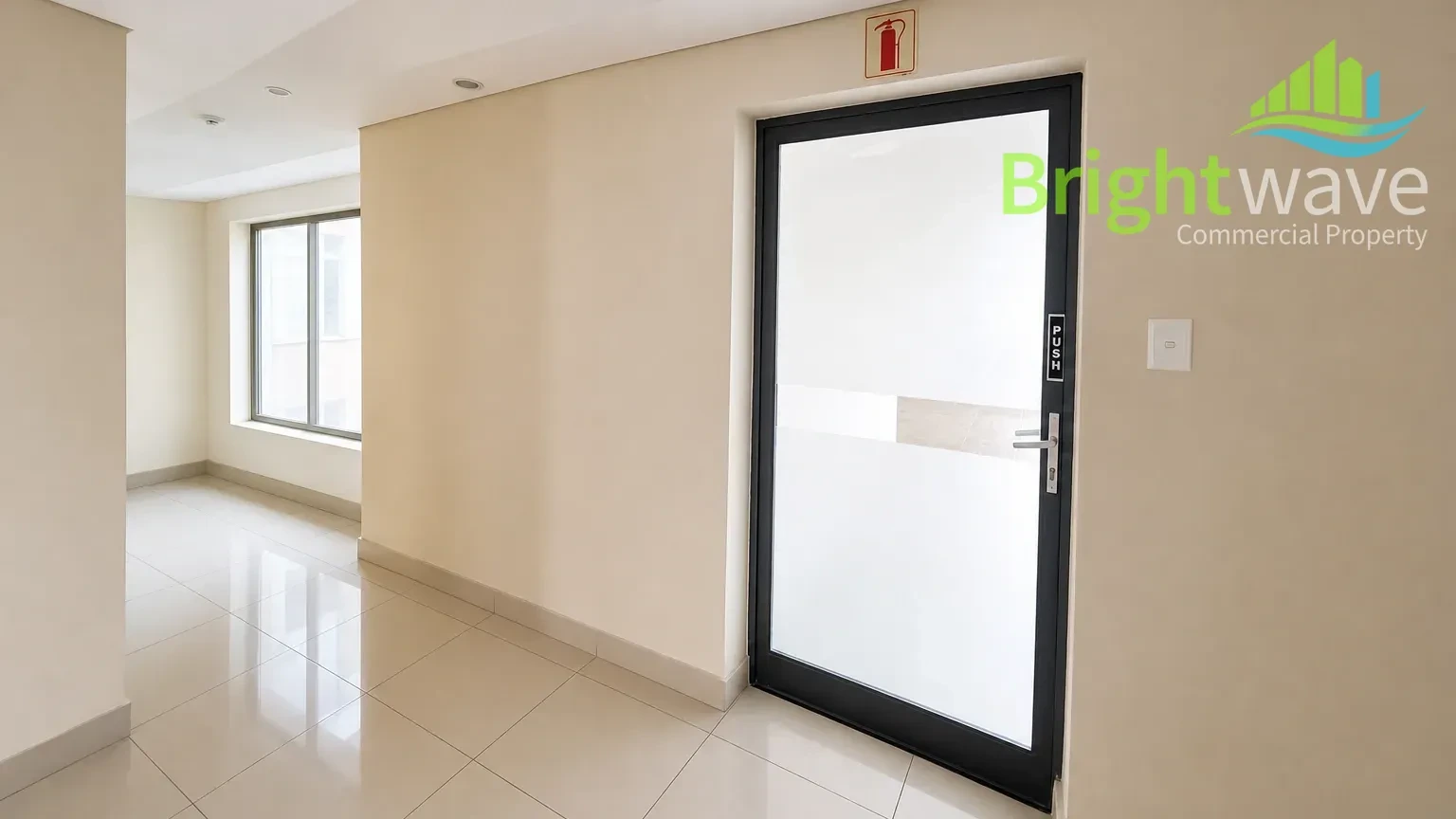 Open plan office area at Giuliva House
