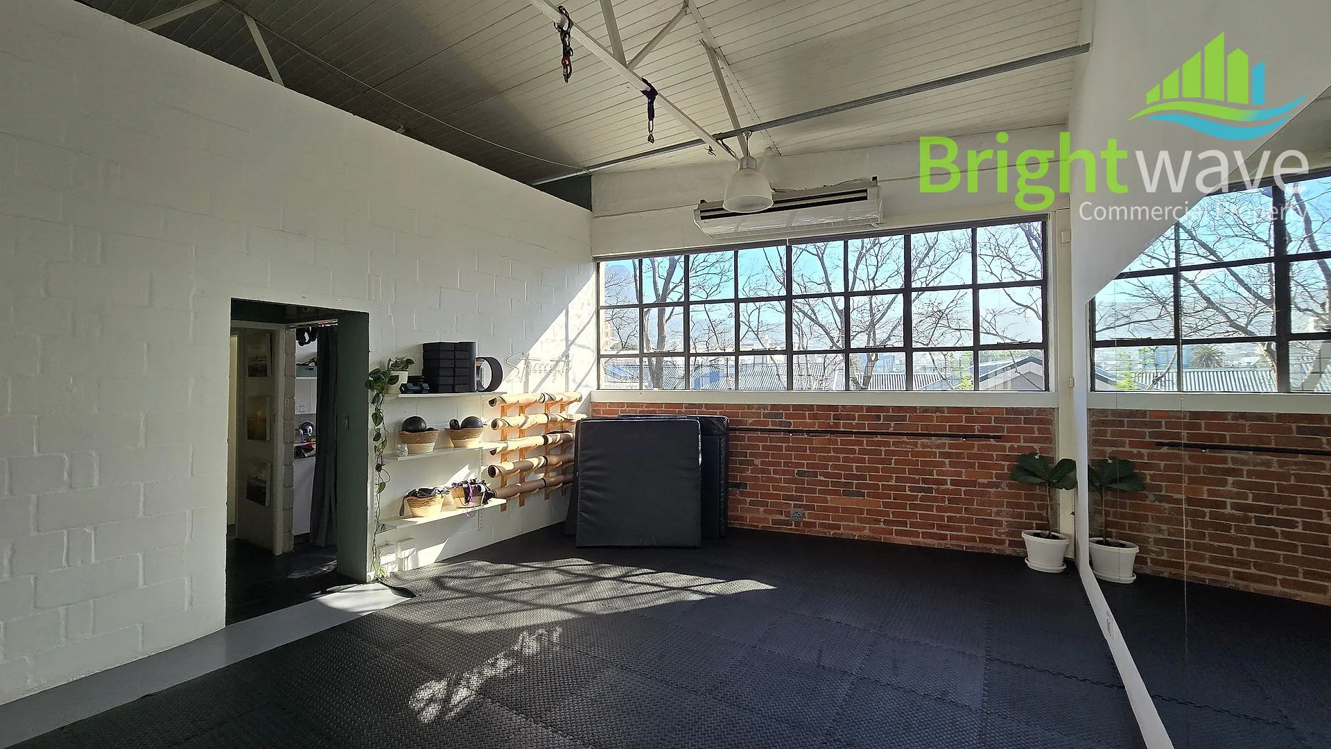 Open plan office area at Earthlife Building