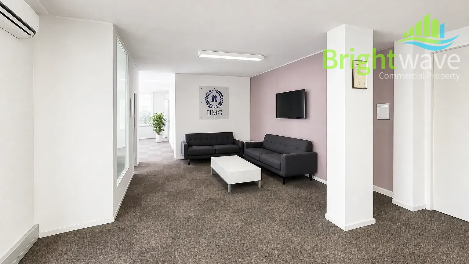 Office layout at Westlake Square, Westlake