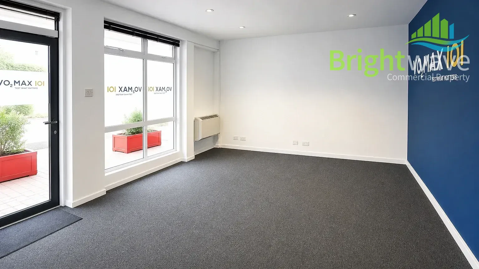 Open plan office area at Westlake Square