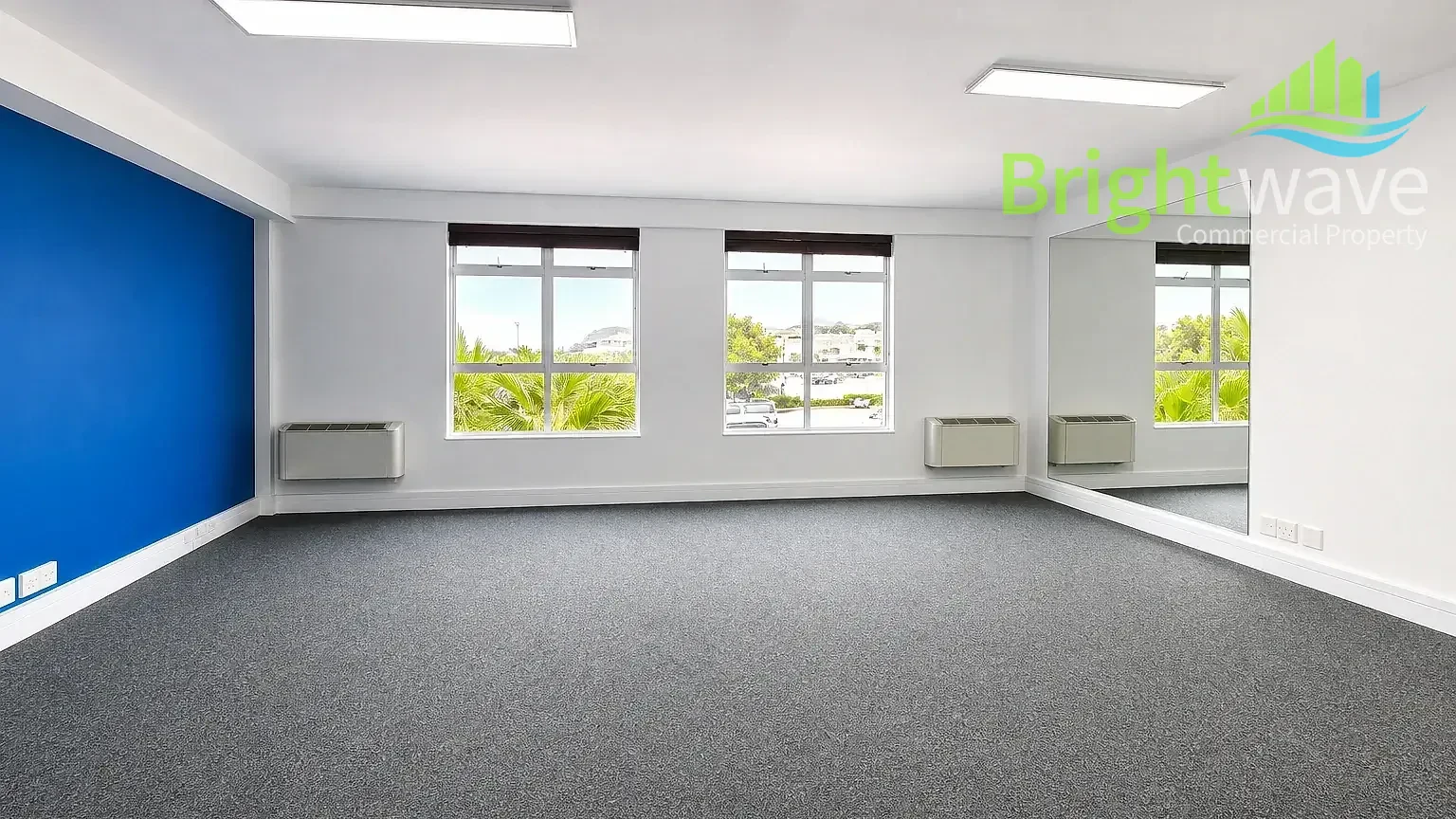 Office layout at Westlake Square, Westlake