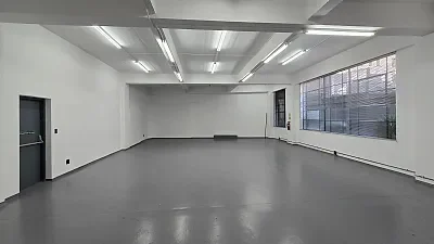 Open plan office area at 35 Wesley Street