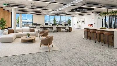 Office layout at The Ridge, V&A Waterfront