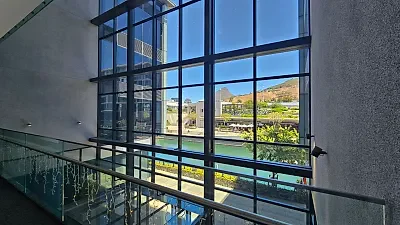 Open plan office area at Waterway House