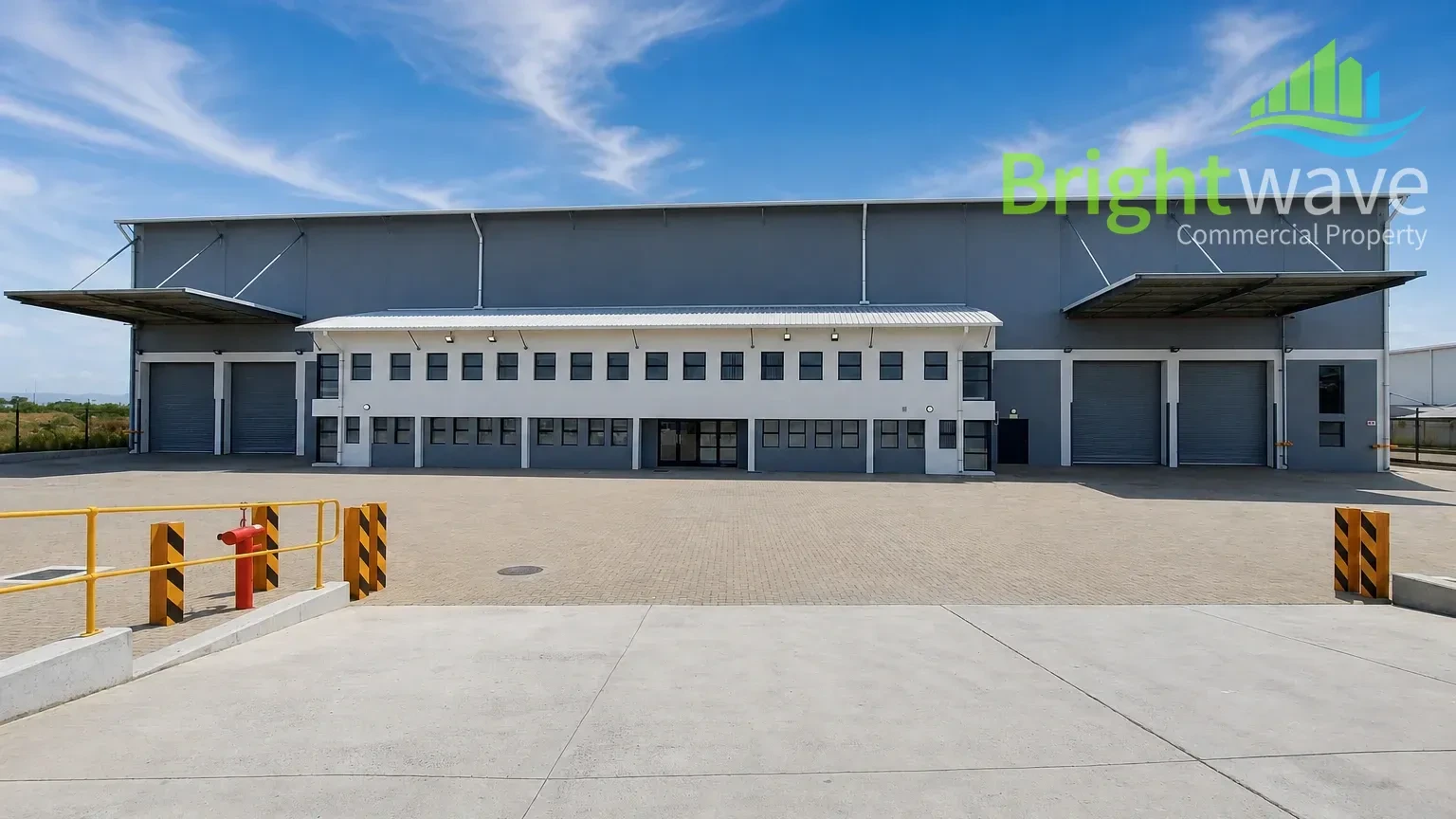 Interior of industrial space at 32 Montreal Drive | Airport City