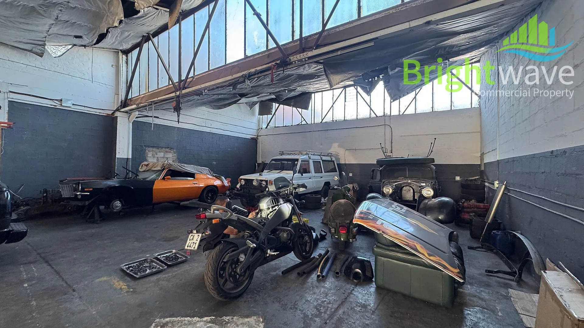 Open plan industrial area at 20 Transvaal Street