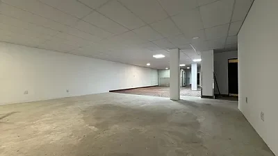 Open plan retail area at 173B Main Rd