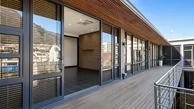 Open plan office area at King's Cross Corner