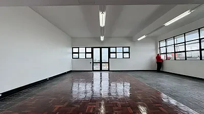 Open plan office area at King's Cross Corner