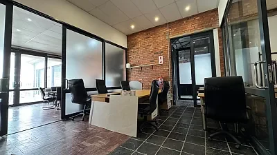 Office layout at King's Cross Corner, Salt River
