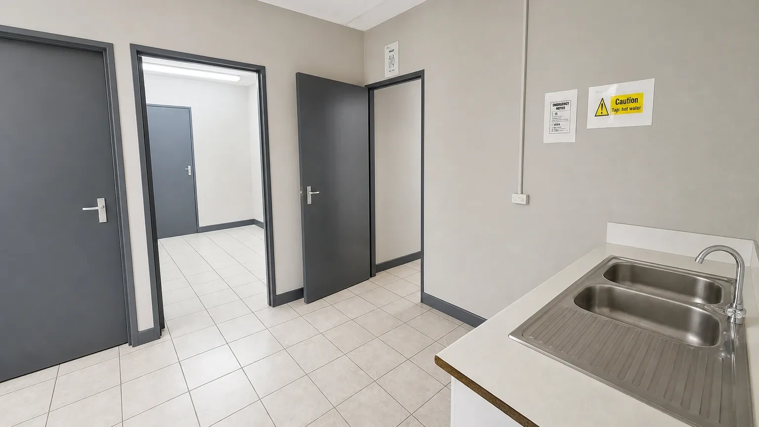Open plan industrial area at Kyalami Plaza