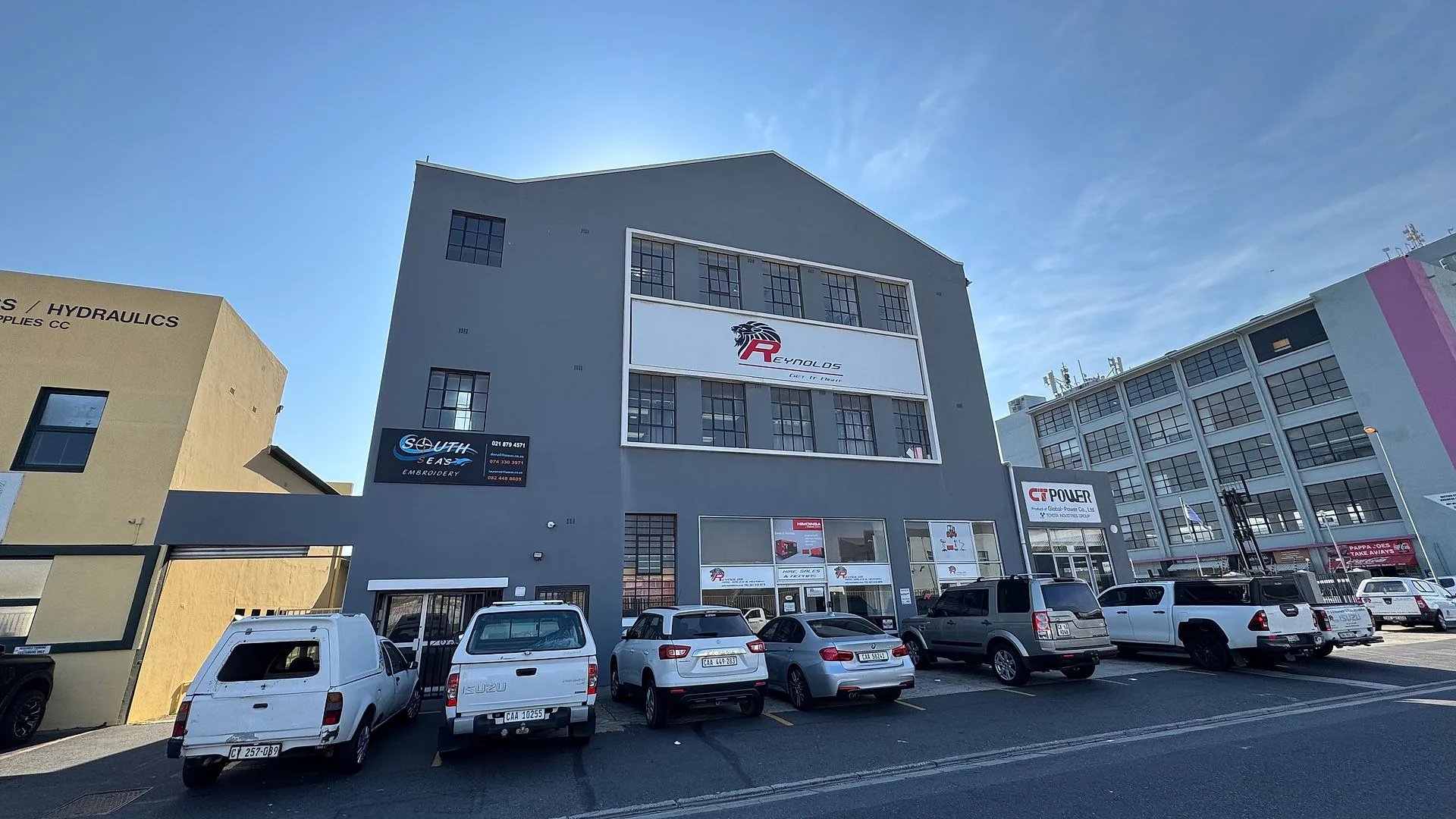 Interior of office space at 17 Auckland Street