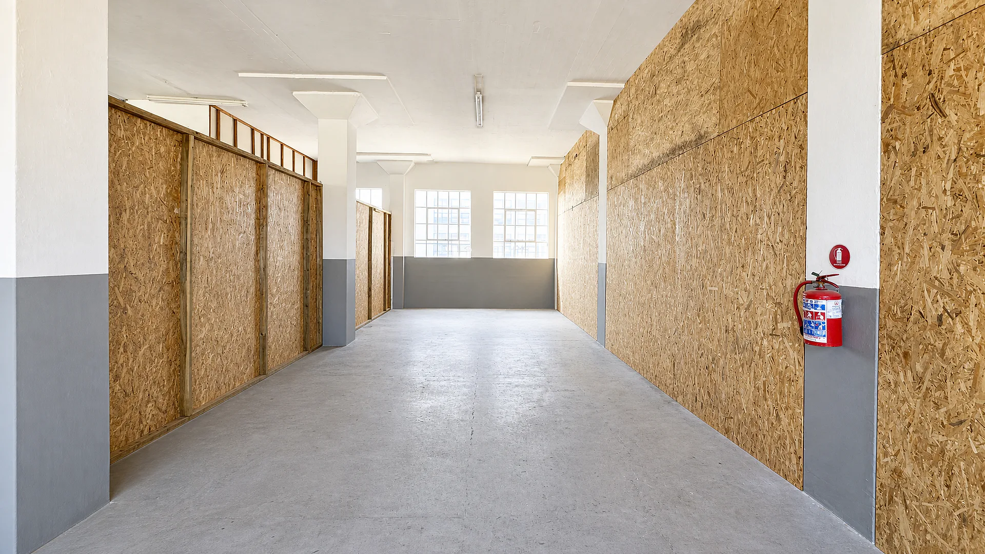 Open plan office area at 17 Auckland Street