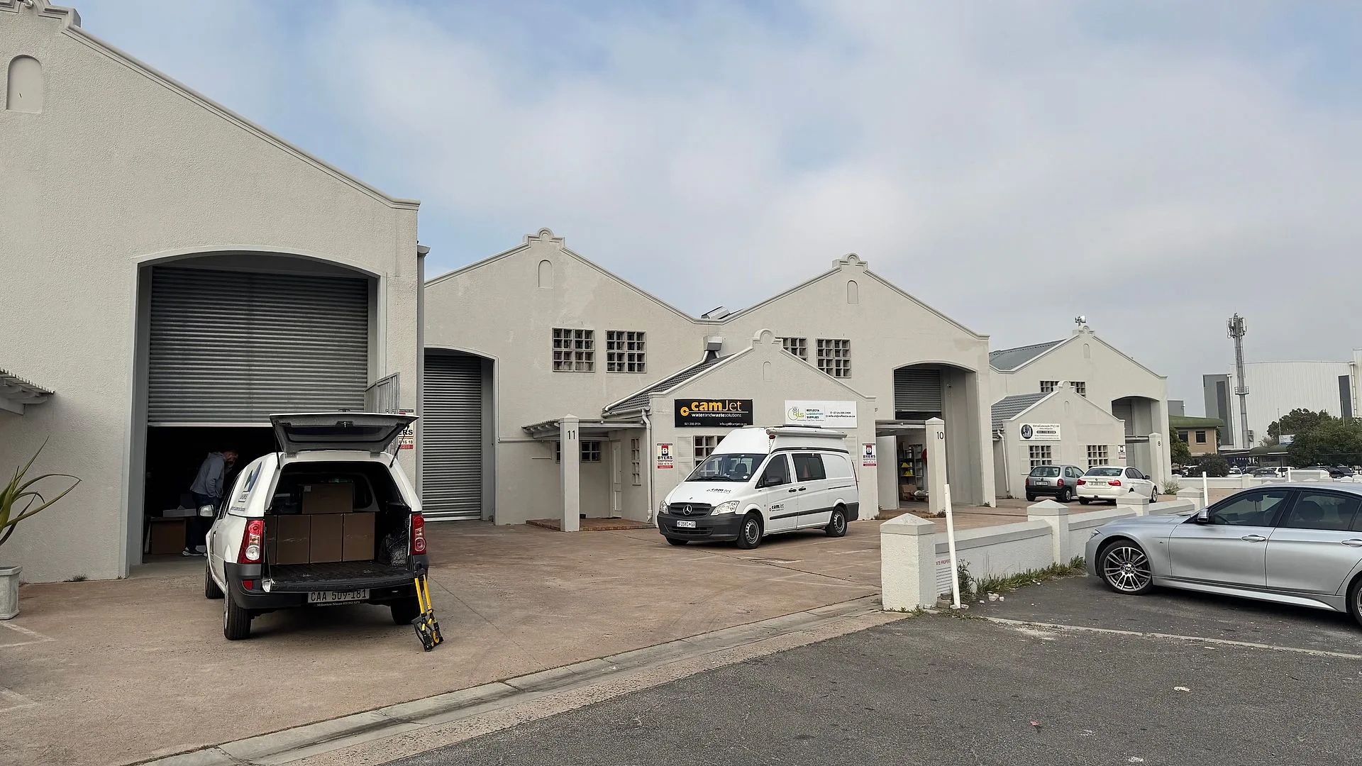 Interior of industrial space at Ruco Business Park