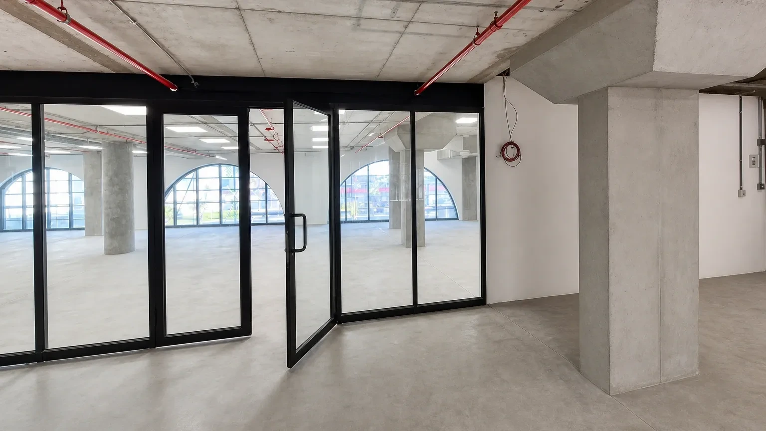 Open plan office area at Maritime Place