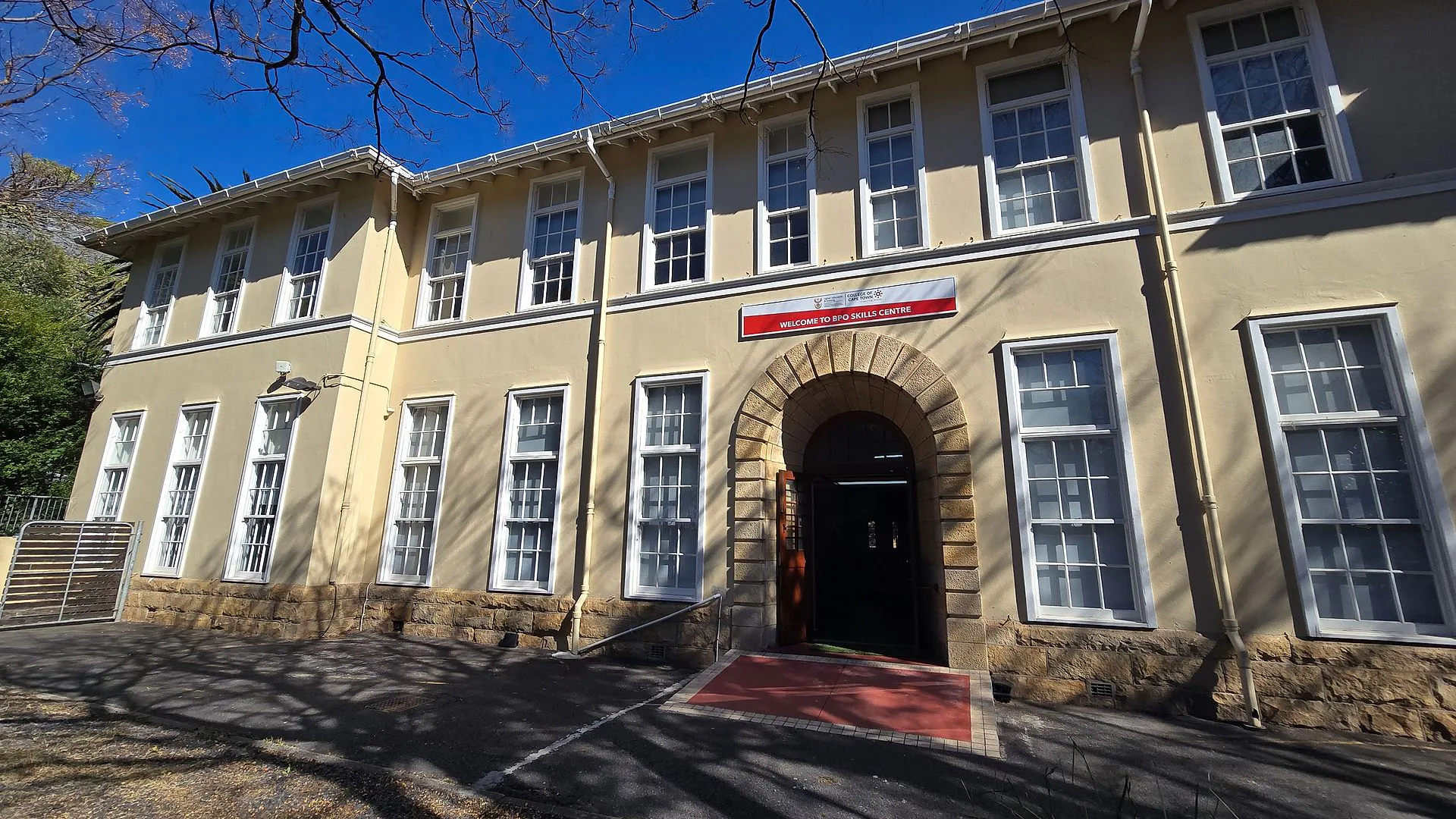 Interior of office space at College of Cape Town