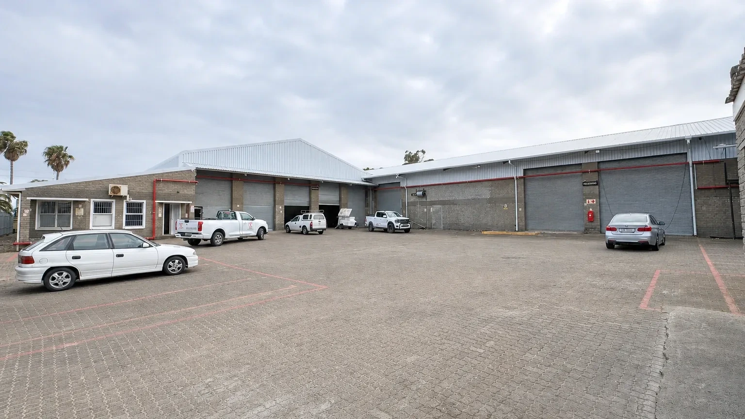 Interior of industrial space at 1 Killarney Drive