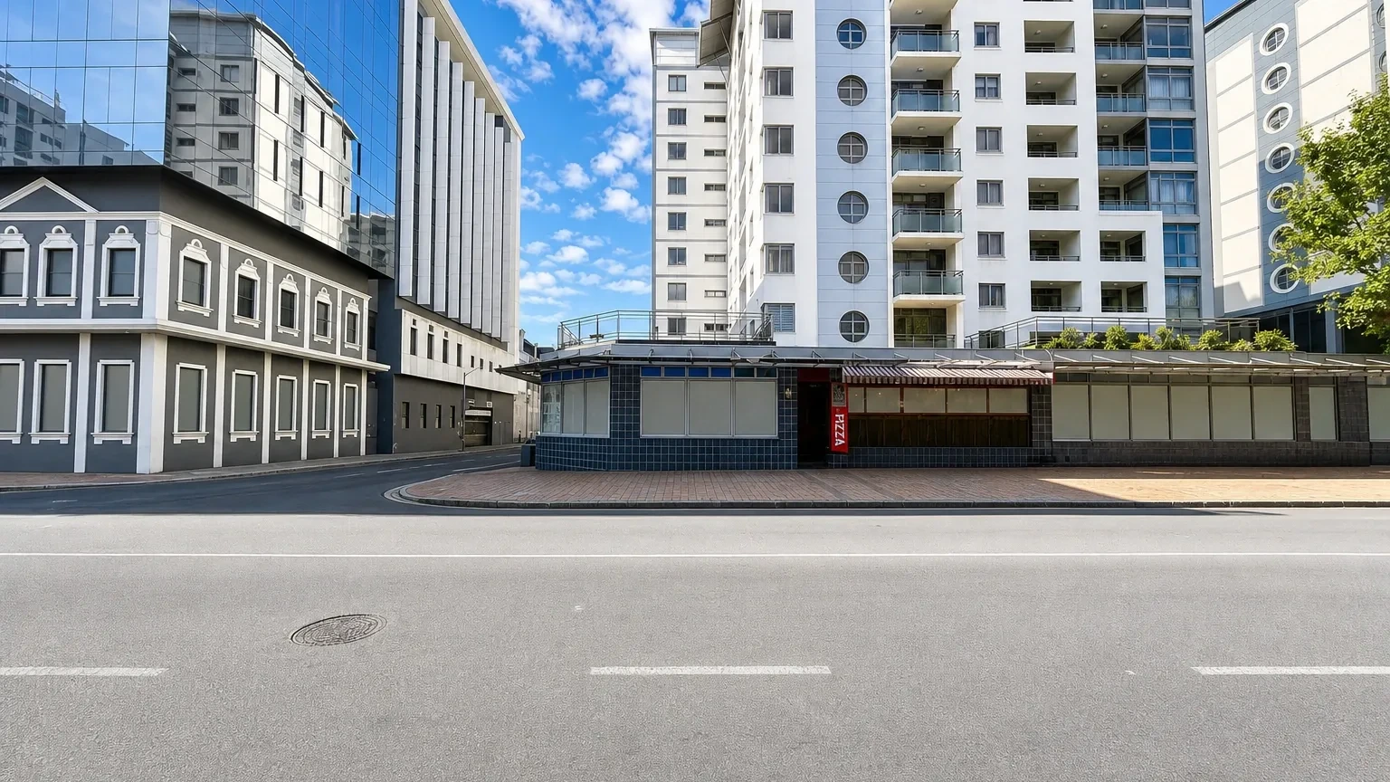 Open plan retail area at The Claremont