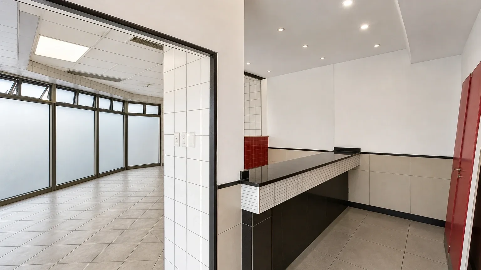Retail layout at The Claremont, Claremont
