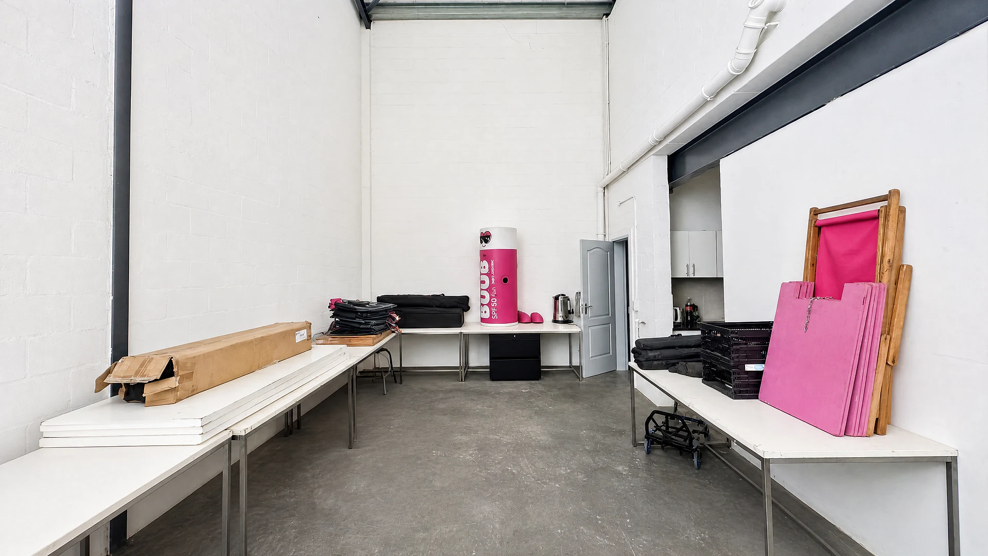 Open plan industrial area at Enterprise Park