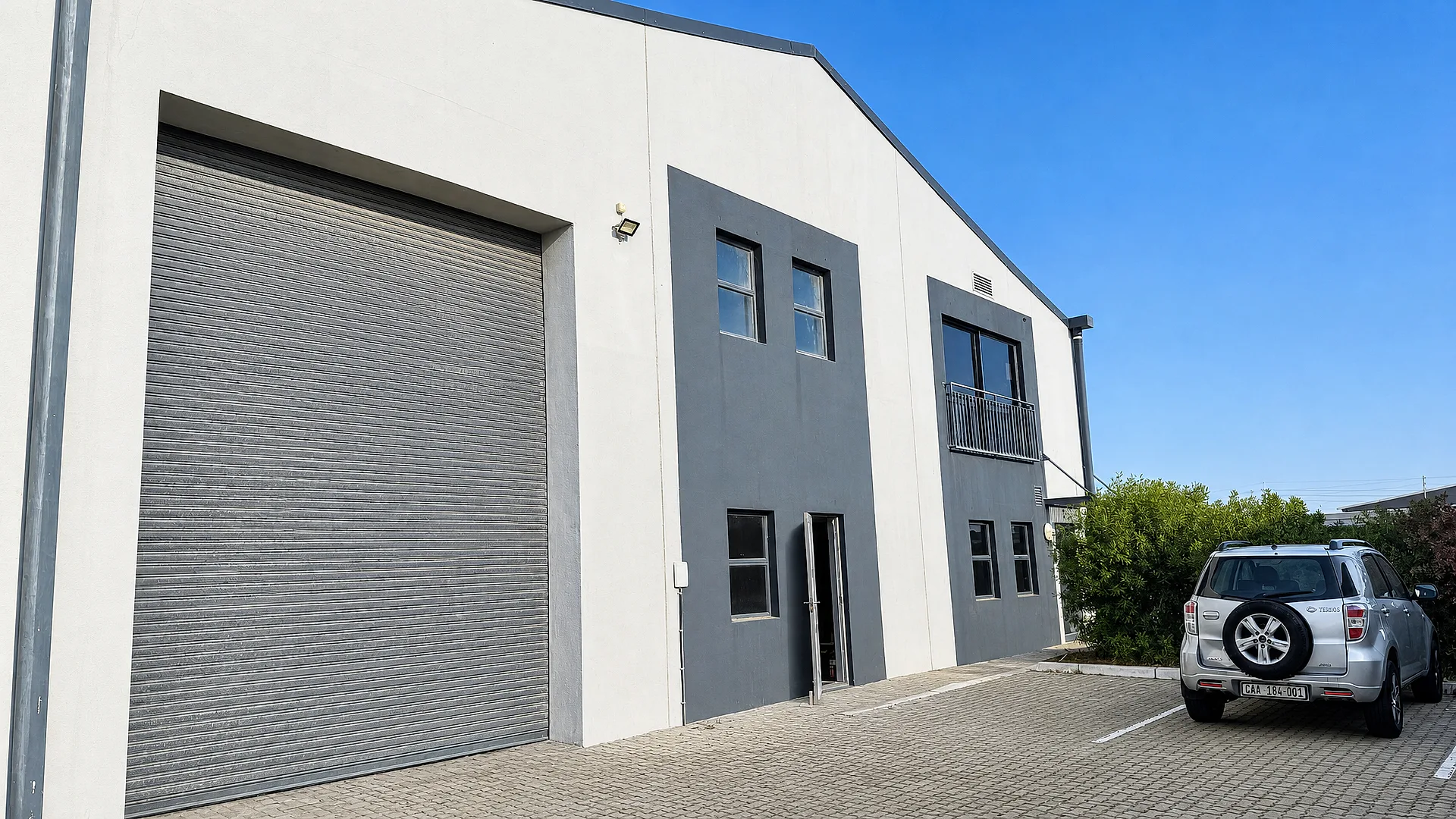 Interior of industrial space at Enterprise Park