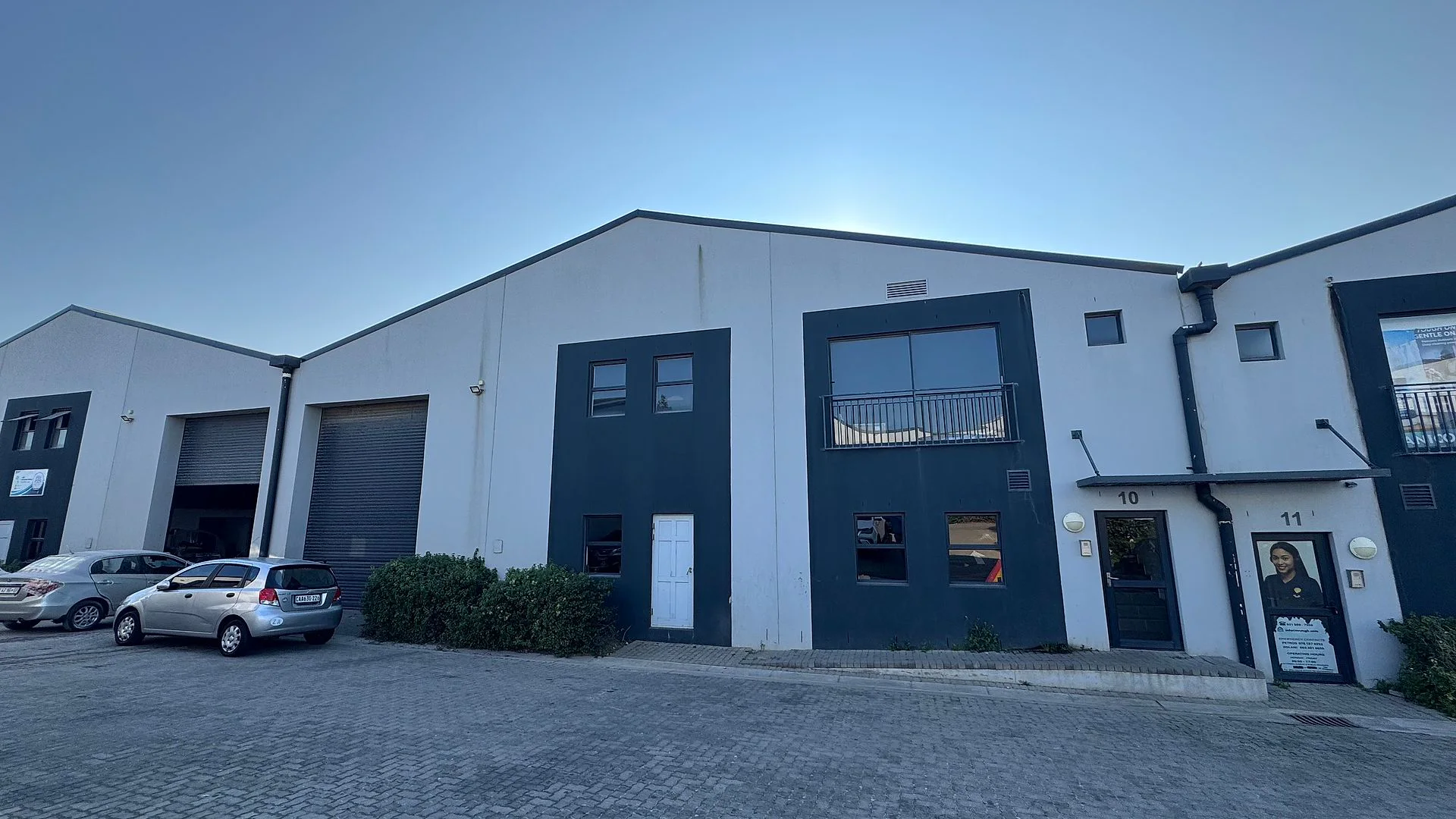 Interior of industrial space at Enterprise Park