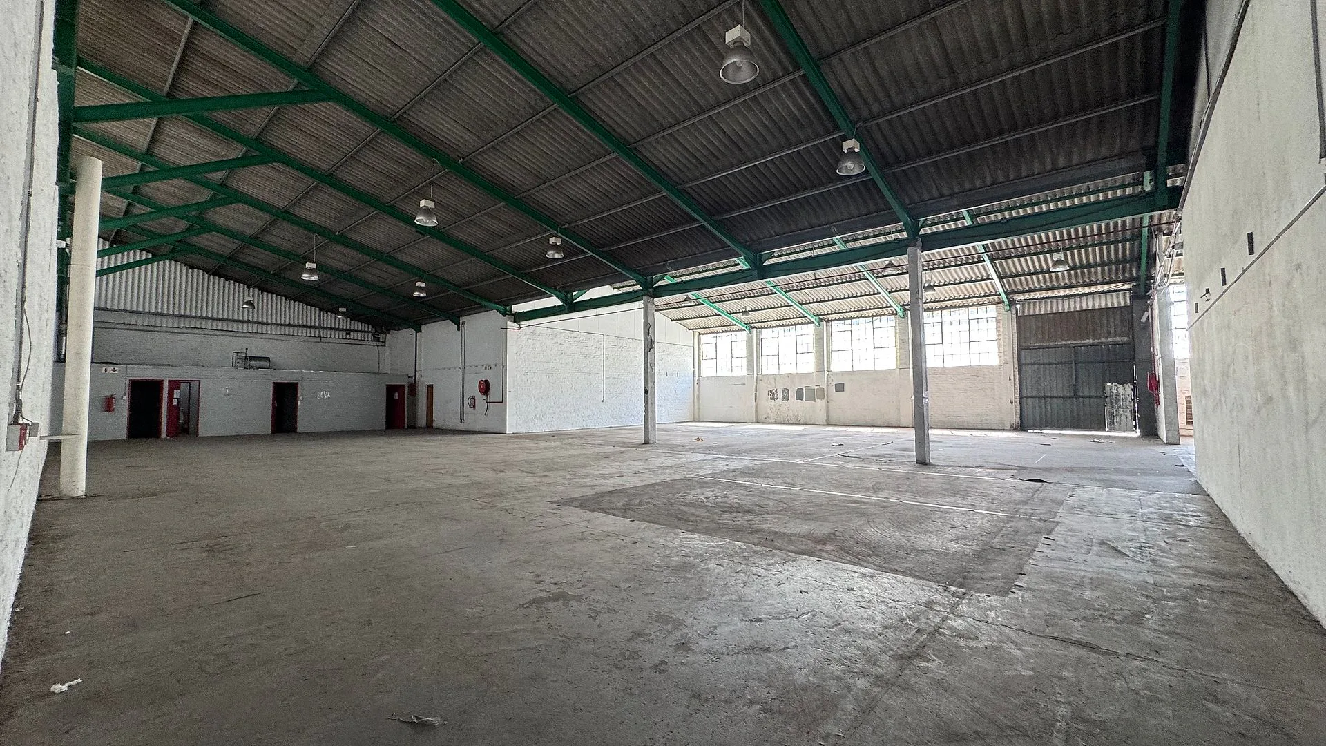 Interior of industrial space at Gunners Circle & Cochrane Avenue