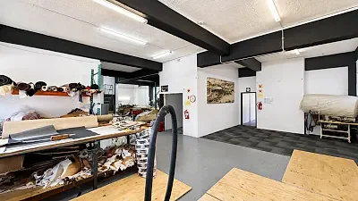 Open plan retail area at Security Place Building