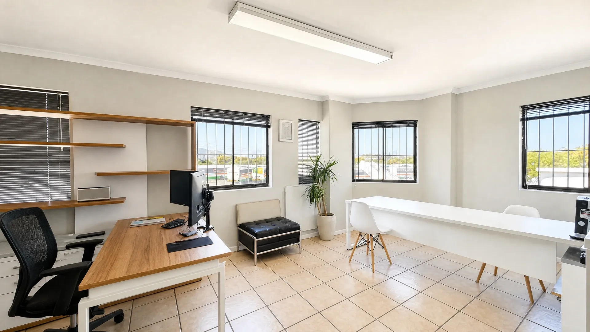 Interior of office space at 30 Railway Road