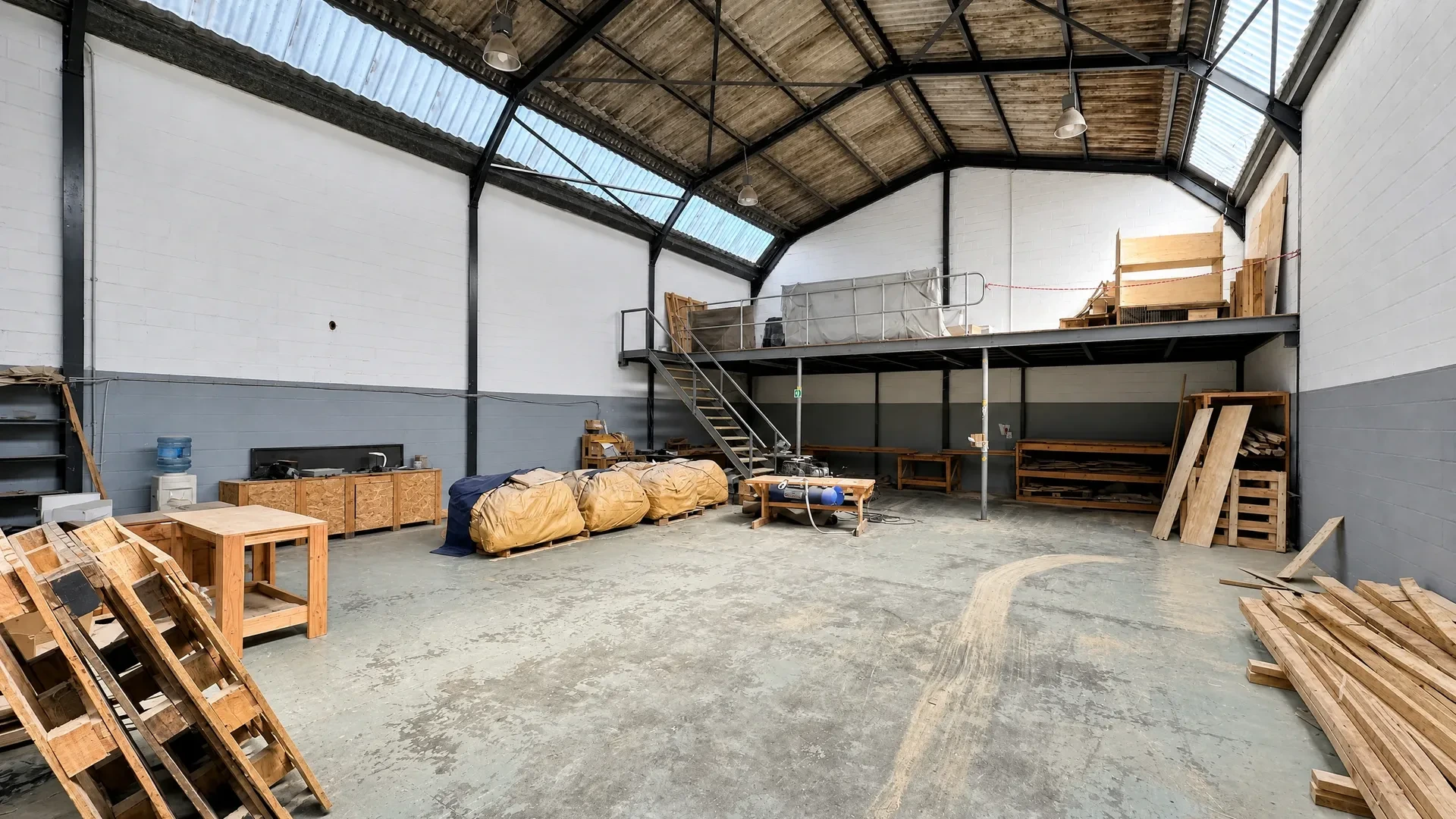 Open plan office area at 30 Railway Road