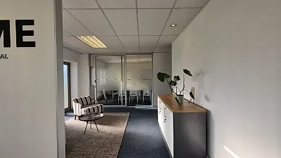 Open plan office area at The Pavilion