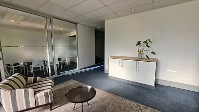 Office layout at The Pavilion, Century City