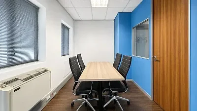 Open plan office area at The Pavilion