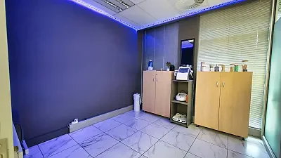Open plan office area at Hyde Park House