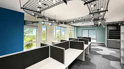 Office layout at Century Square, Century City