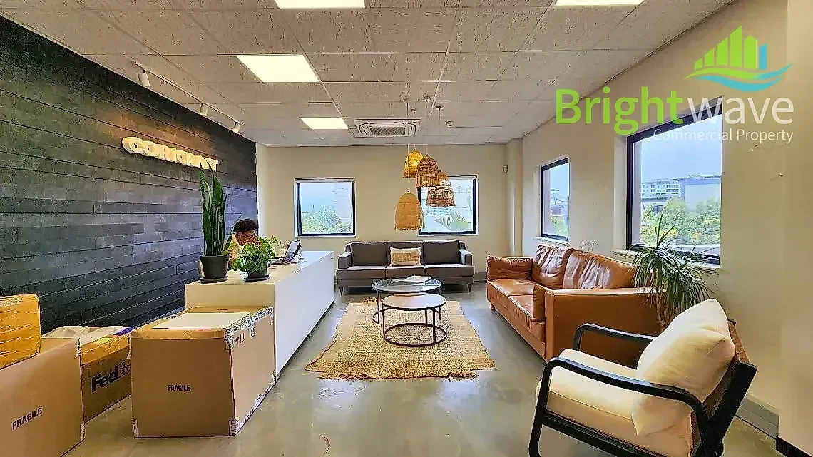 Open plan office area at Knowledge Park 3