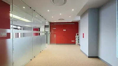 Open plan office area at The Cliffs