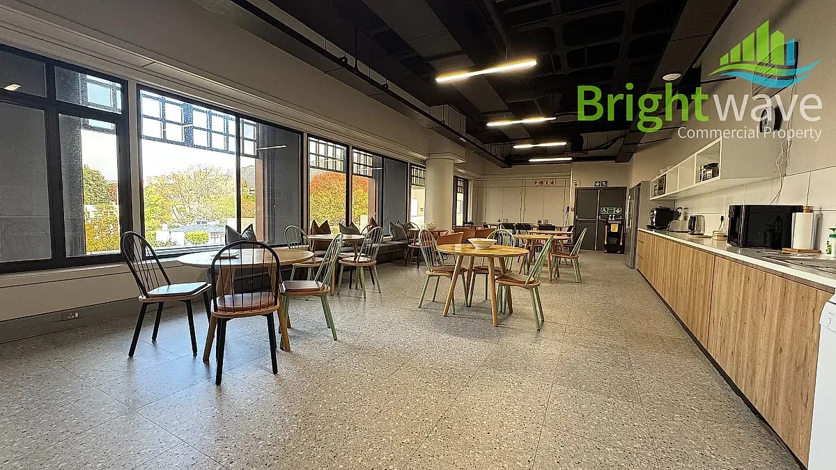Open plan office area at The Great Westerford